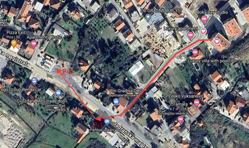 Apartment Sova Tivat Dış mekan fotoğraf